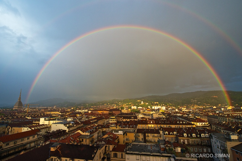 Panorámica Ciudad de Turín