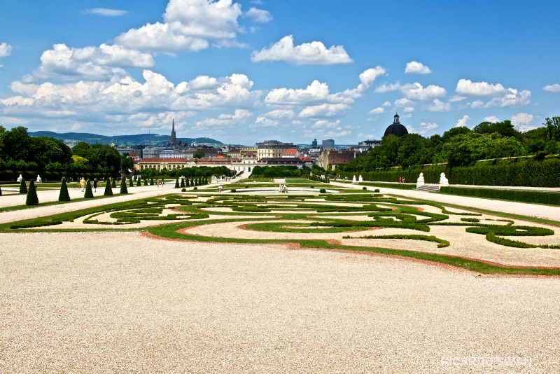 Jardines de Palacio Belvedere, Viena
