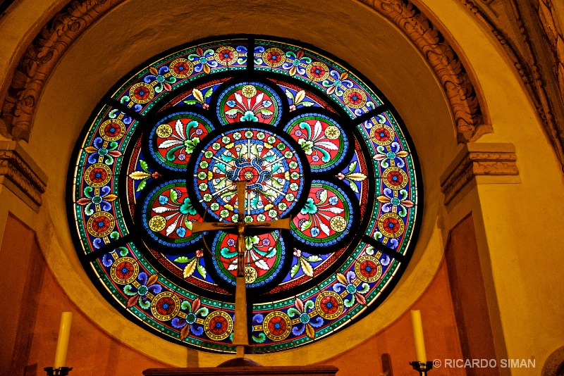 Vitral Abadía de Heiligenkreuz