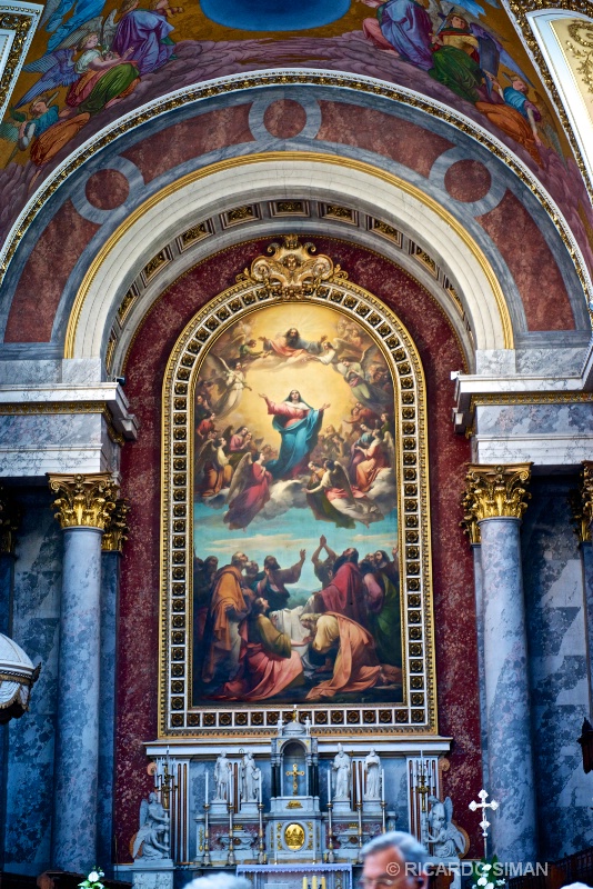  Interior de la Basilica de Esztergom, Budapest, Hungria