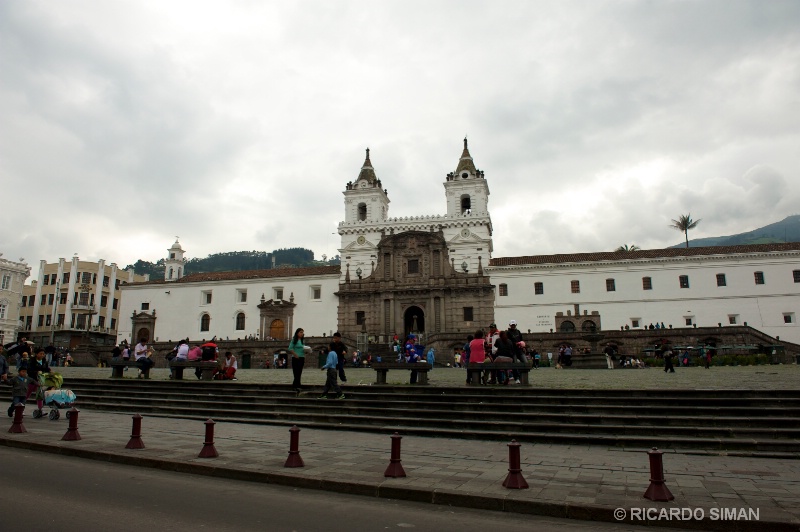 Iglesia de San Francisco, Quito, Ecuador