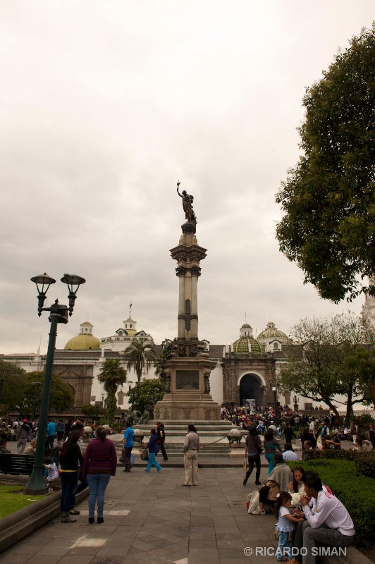 Plaza Independencia, Quito Ecuador