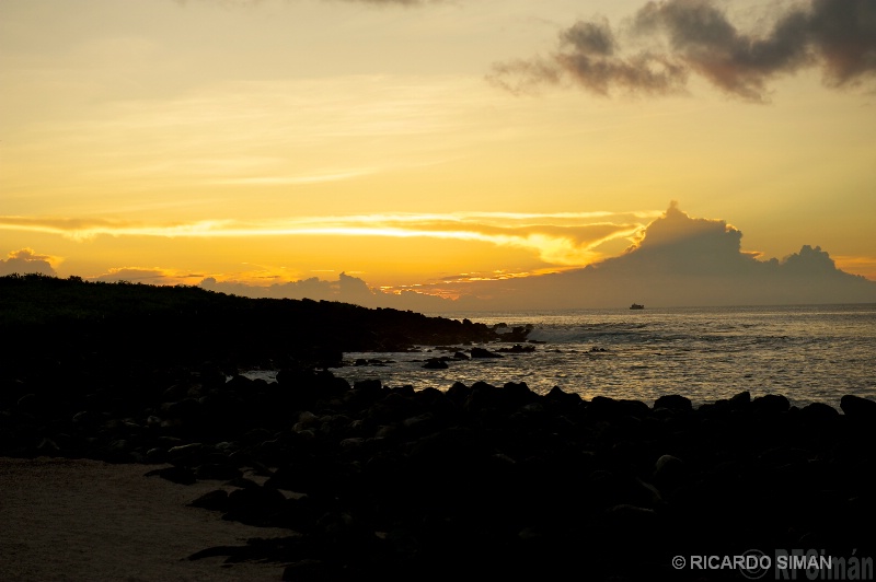 Atardecer en Islas Galápagos