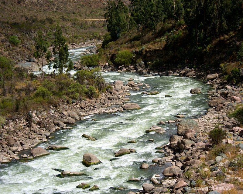 R&iacute;o Uruamba, Valle Sagrado, Per&uacute;.
