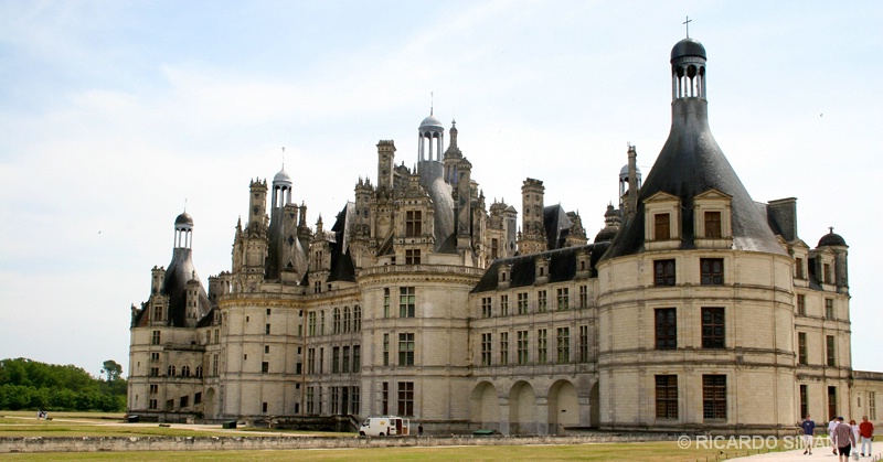 Amboise Chateau, Valle de Loire, Francia. 