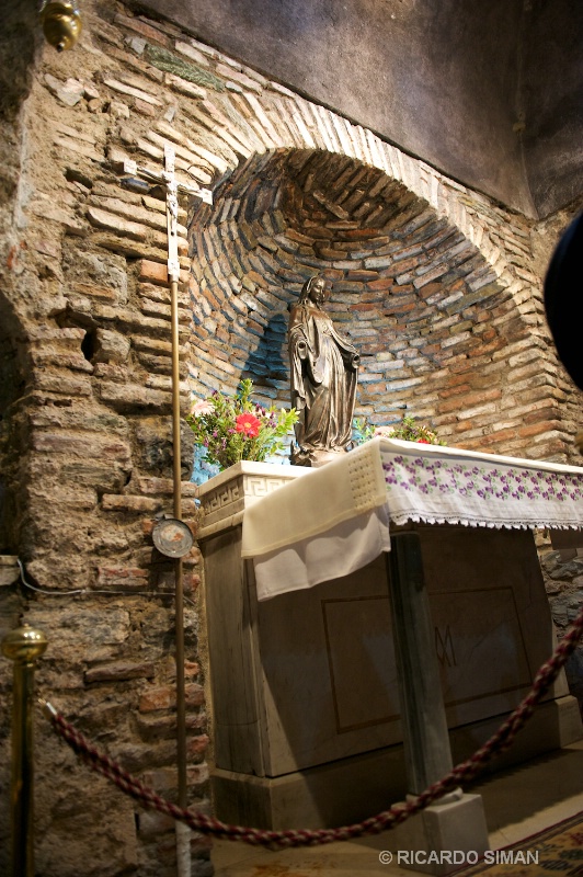 Casa de la Virgen María, cerca de Efeso