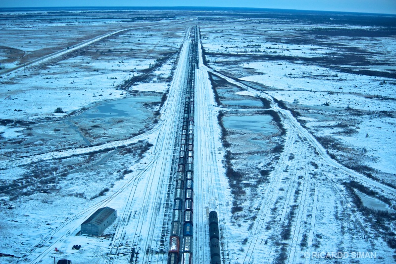 dsc 2620 Linea Ferroviaria, Churchill, Manitoba, Canadá