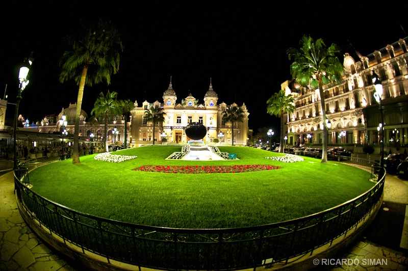 Parque central de Mónaco. 