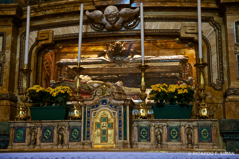 Sepulcro de San Juan Bosco, Basilica de Maria Auxiliadora, Turin