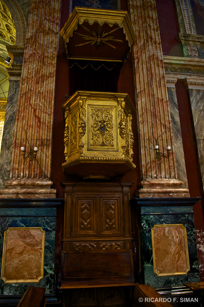 Pulpito, Iglesia Santa Cristina, Turin