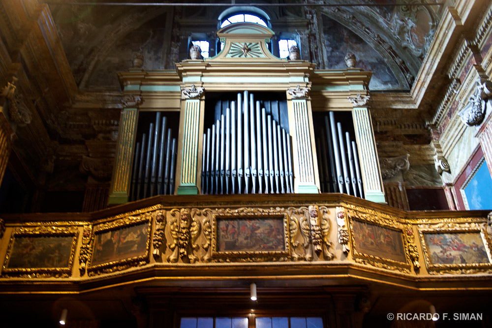 Organo, Iglesia Santa Cristina, Turin