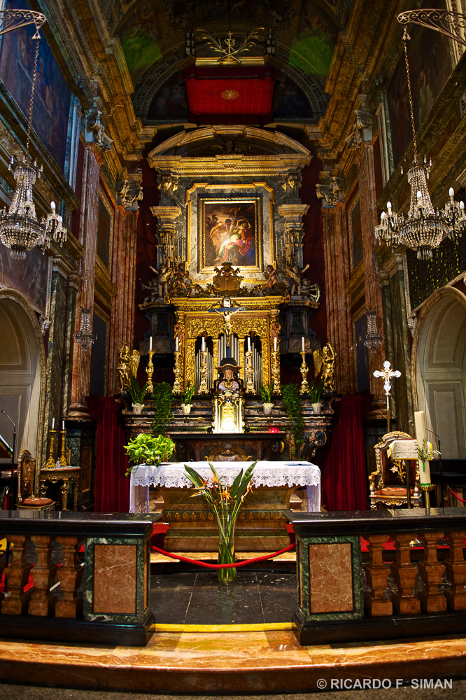 Altar, Iglesia Santa Cristina, Turin