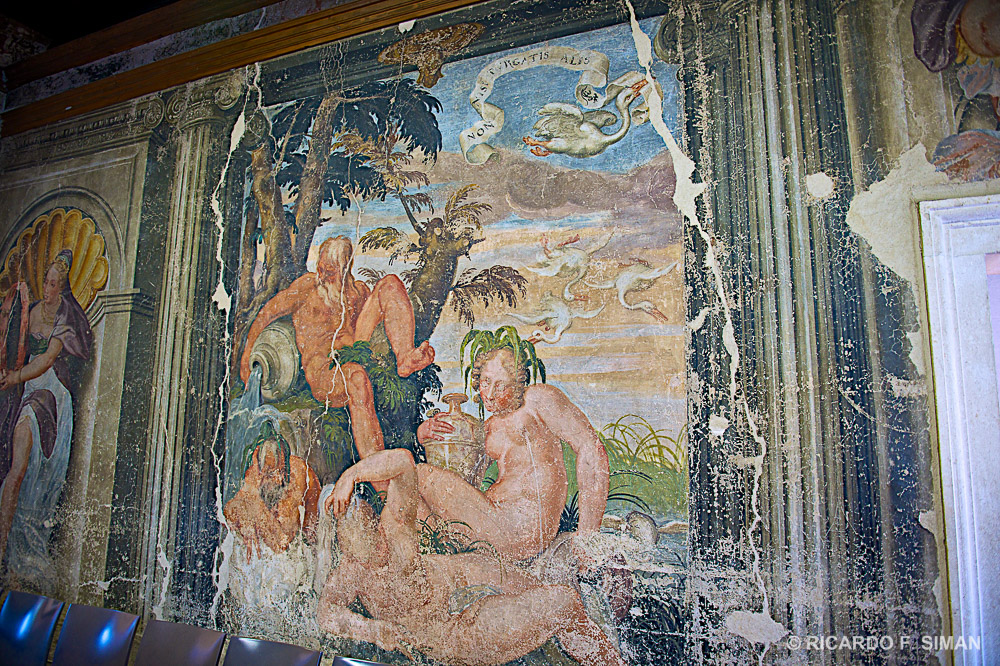 Frescos en Museo Casa de Julieta, Verona