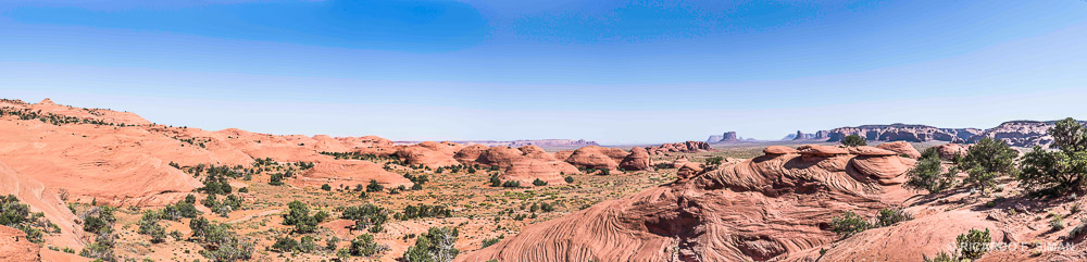 Panoramica Monument Valley
