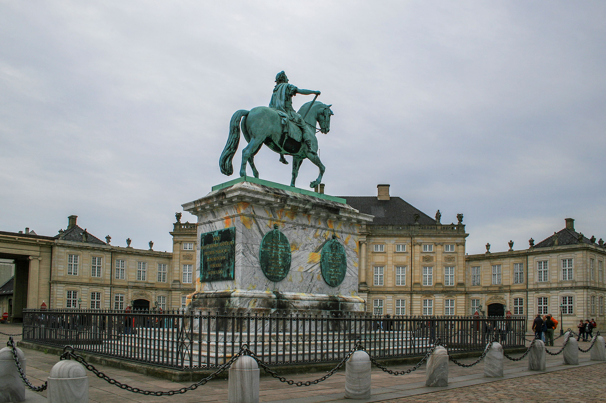 Plaza Amalienborg, Copenhague