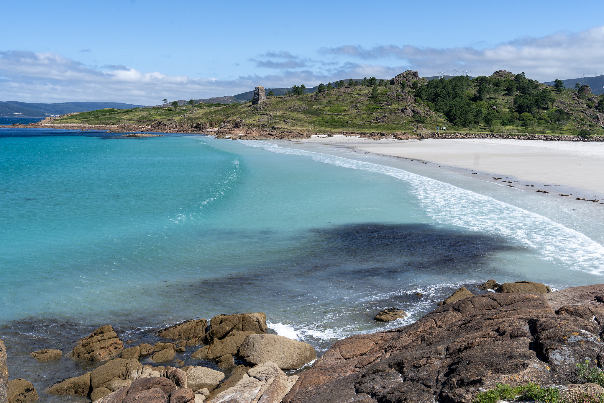 Praia do Pindo, Carnota