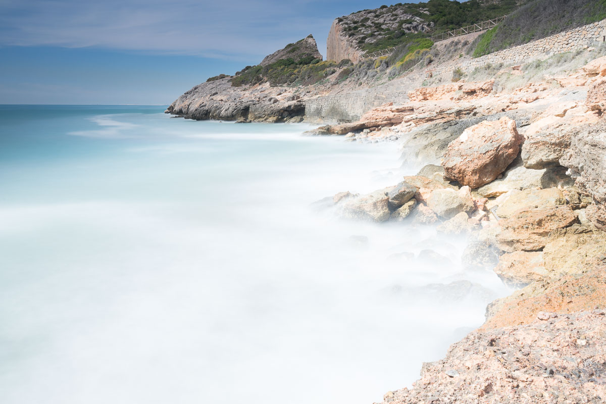 18mm, f16, 60”, ISO 100 WB 5.250K. Filtros neutro de 10 pasos más degradado de 4