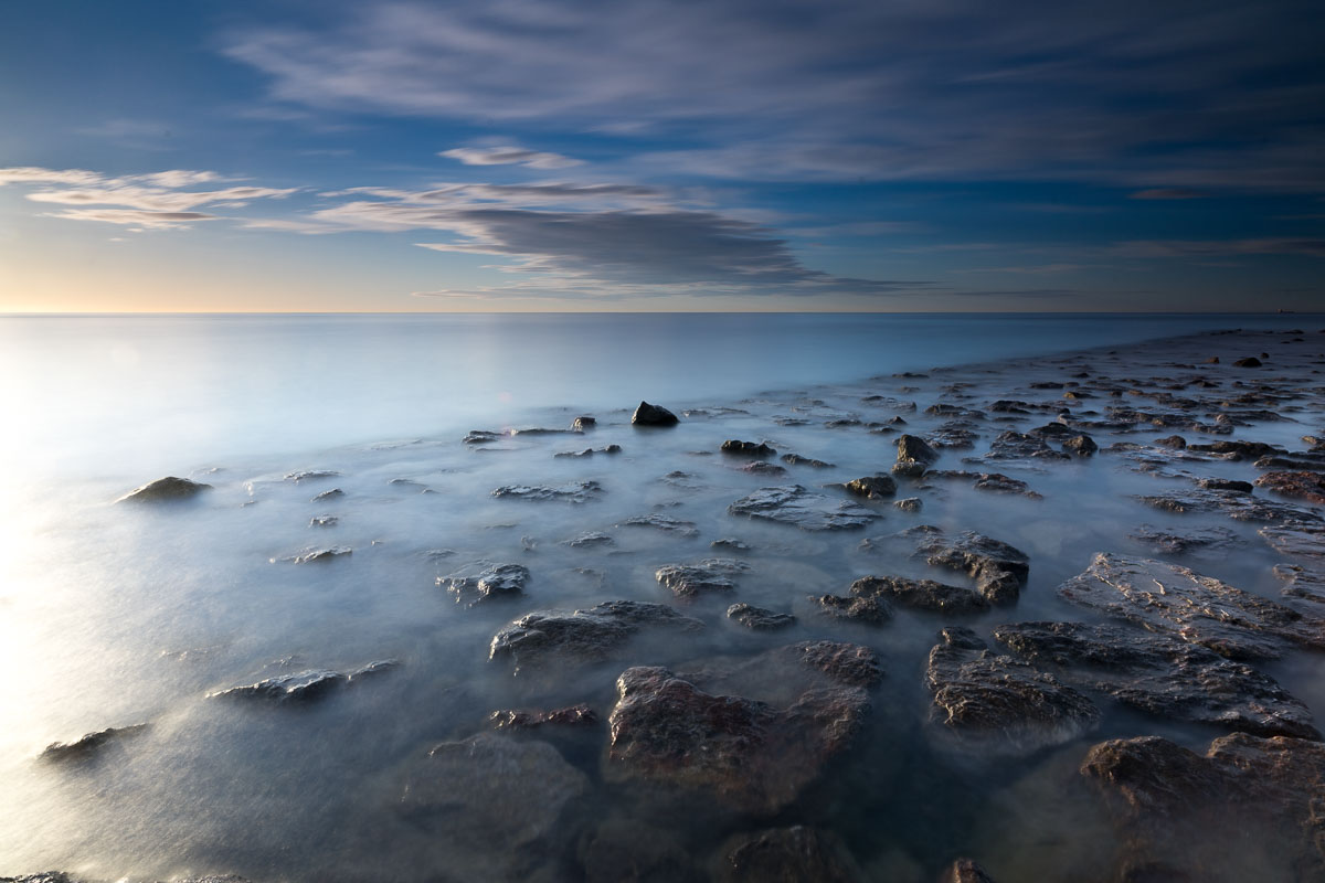 18mm, f16, 60”, ISO 100 WB 4.750K. Filtros neutro de 10 pasos más degradado de 4