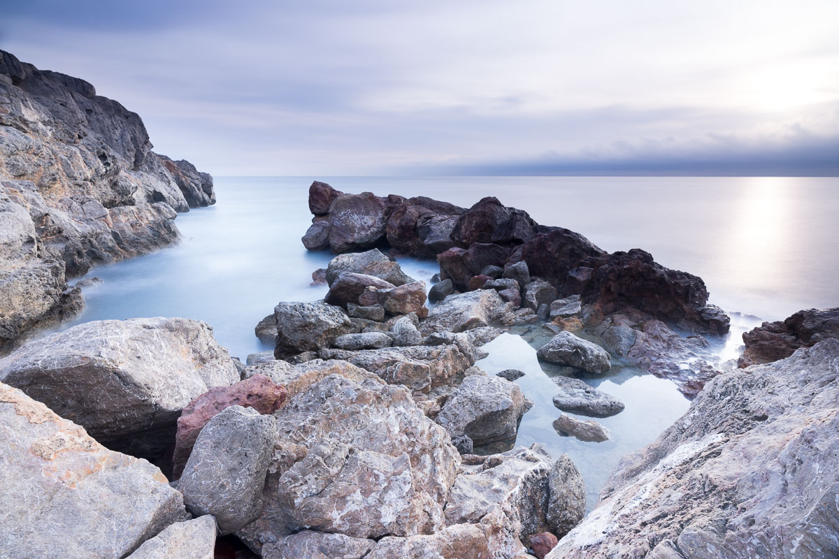 18mm, f8, 30”, ISO 400 WB 5.050K. Filtros neutro de 10 pasos más degradado de 4