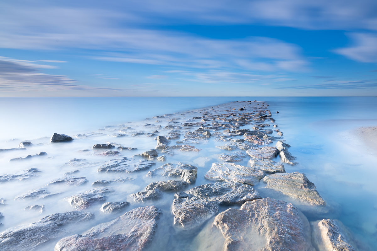 18mm, f11, 120”, ISO 100 WB 4.200K. Filtros neutro de 10 pasos más degradado de 4