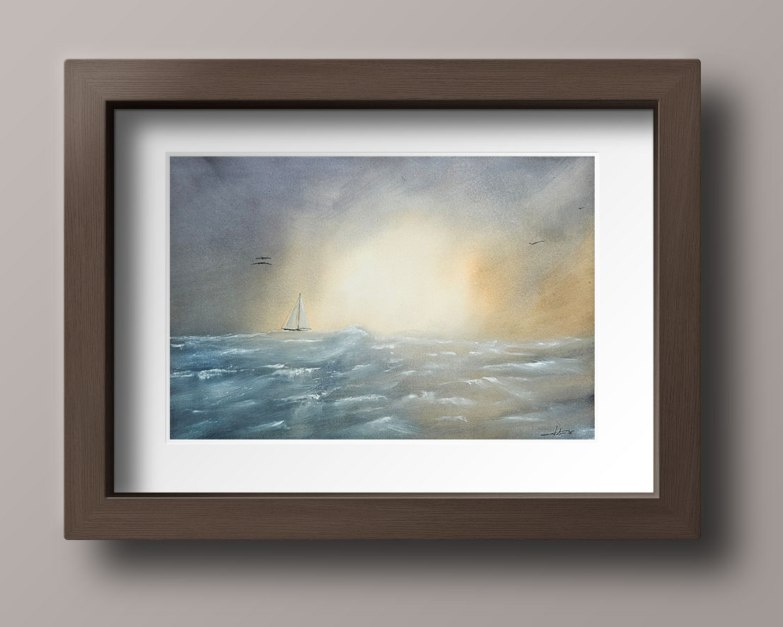  61x41cm - Tormenta